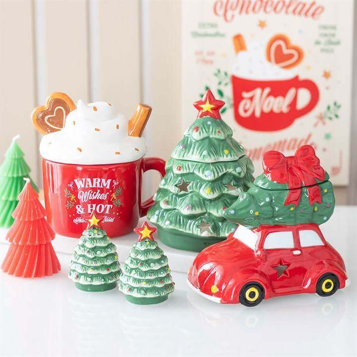 Nostalgic Christmas Tree Oil Burner-Sociodigi