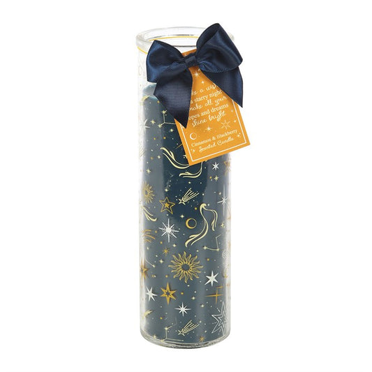 Starry Night Cinnamon & Blackberry Tube Candle N/A