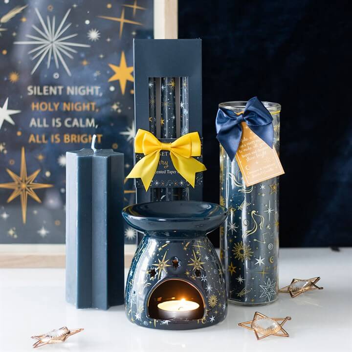 Starry Night Cinnamon & Blackberry Tube Candle N/A
