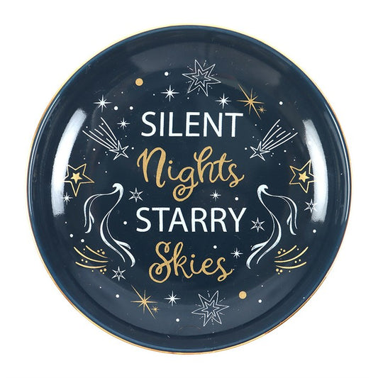 Silent Nights Starry Skies Trinket Dish N/A