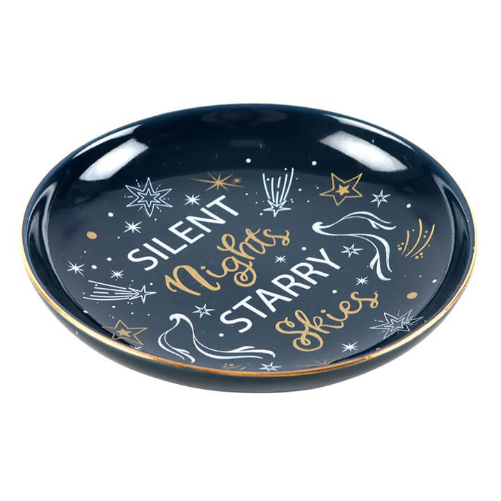Silent Nights Starry Skies Trinket Dish N/A