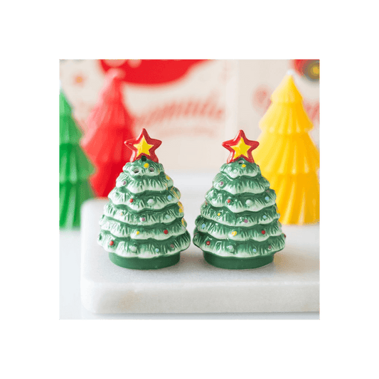 Nostalgic Christmas Trees Salt & Pepper Shakers