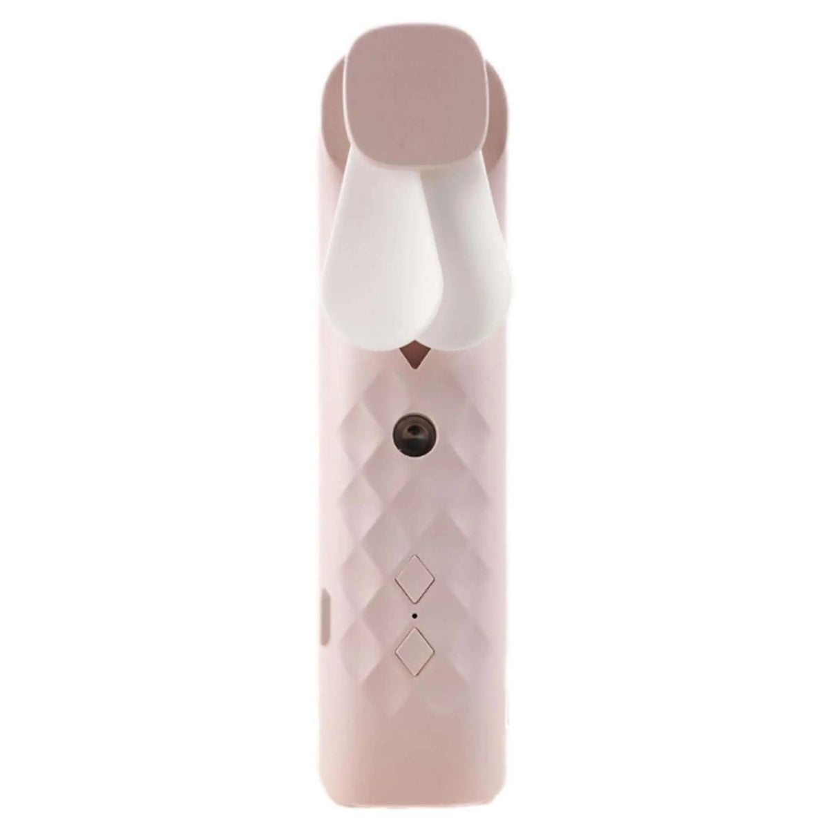 Pink Nano Mist Face Fan & Spray showcasing advanced nano mist technology for hydration on-the-go.