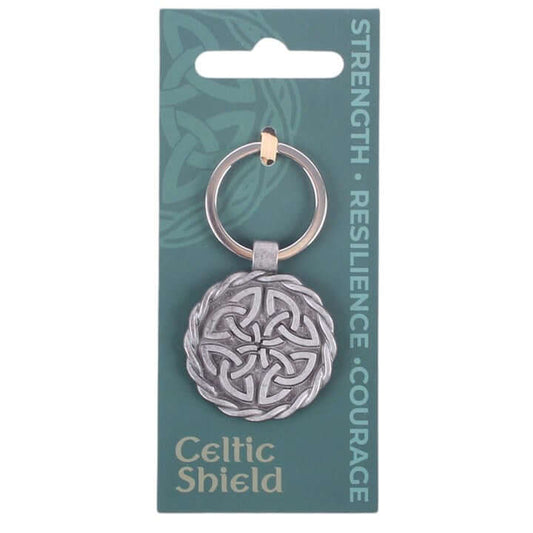 Celtic Shield Knot Keyring