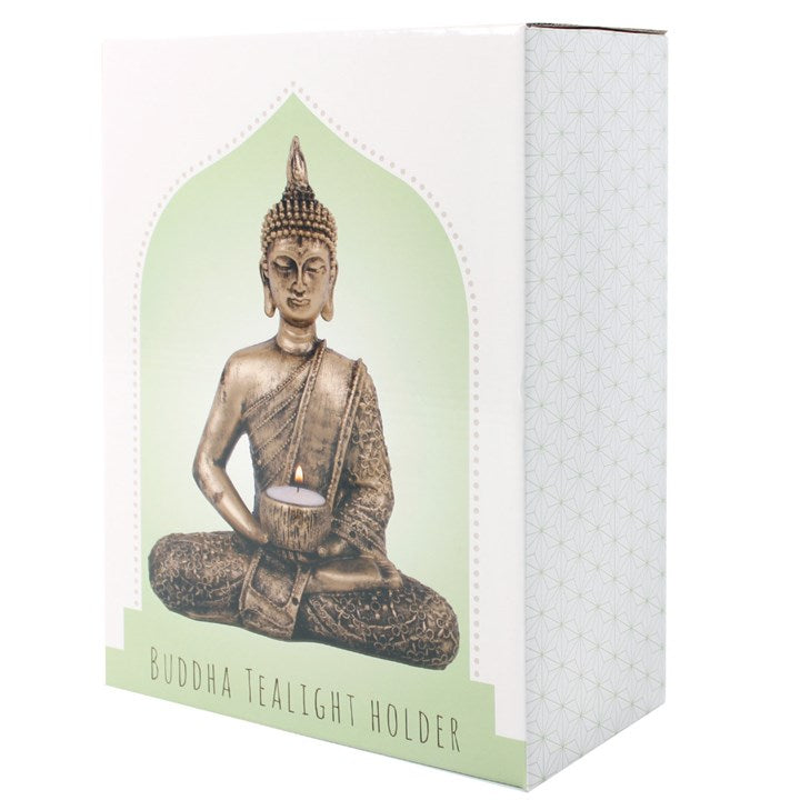 Sitting Thai Buddha Tealight Holder-Sociodigi