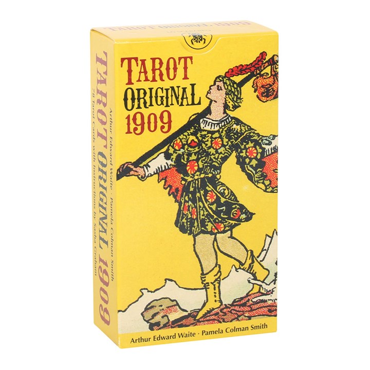 Tarot Original 1909 Deck – Pamela Colman Smith & A.E. Waite, 78 Cards with Guidebook-Sociodigi