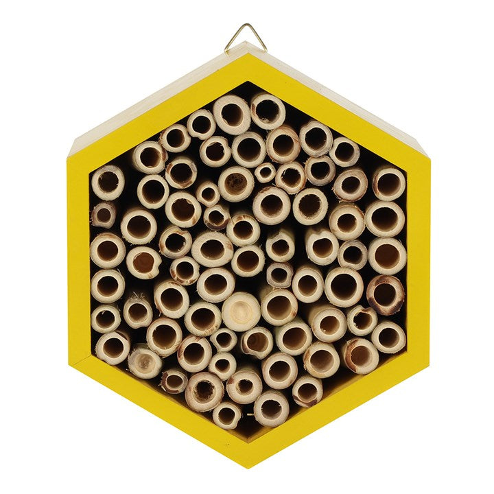 Wooden Bee House – Garden Insect Hotel for Pollinators-Sociodigi