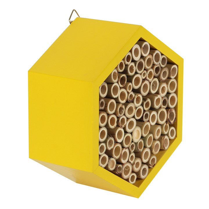 Wooden Bee House – Garden Insect Hotel for Pollinators-Sociodigi