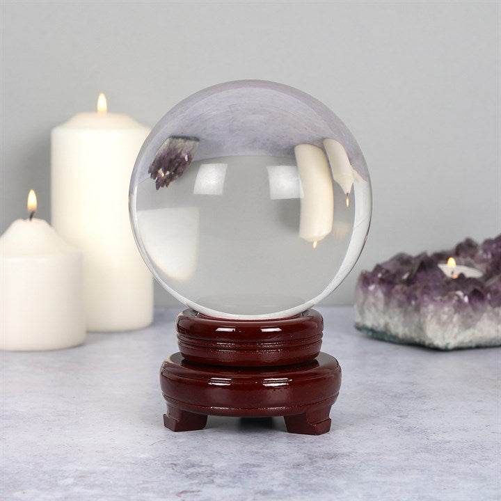 13cm Crystal Ball with Stand-Sociodigi