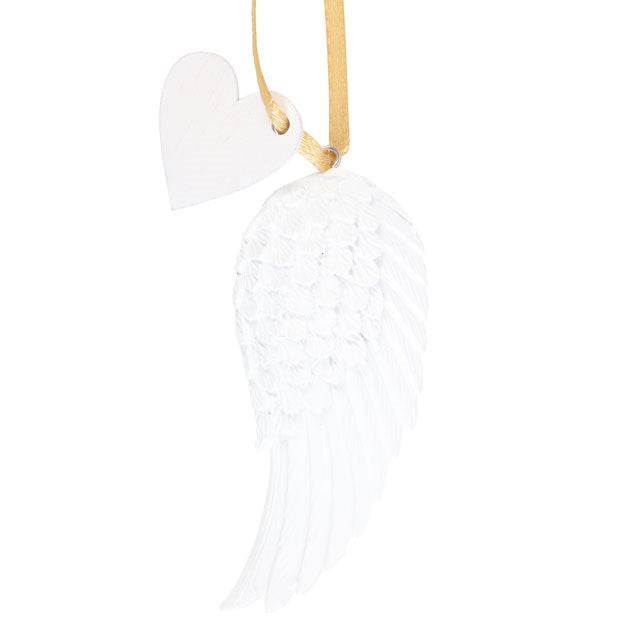 Set of 24 Angel Wing Hanging Decorations with Countertop Display – Mum, Nan, Guardian Angel & Friend-Sociodigi