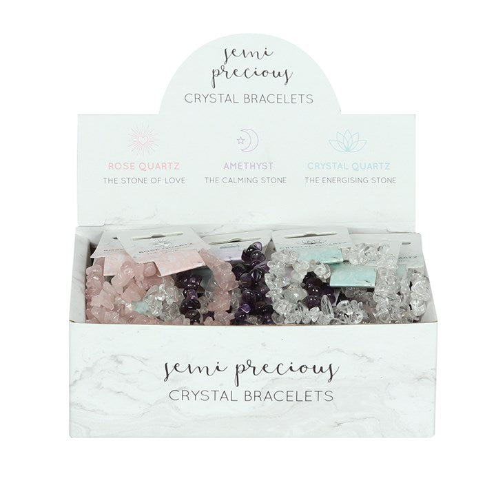 Set of 36 Crystal Bracelets in Display Box-Sociodigi