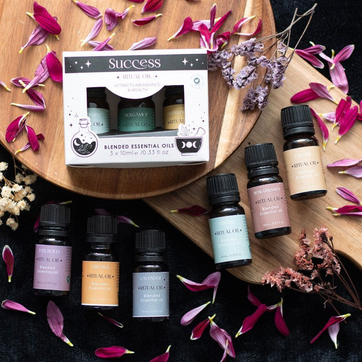 Set of 3 Love Ritual Blended Essential Oils N/A