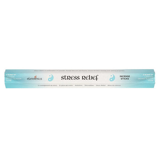 Set of 6 Packets of Elements Stress Relief Incense Sticks N/A