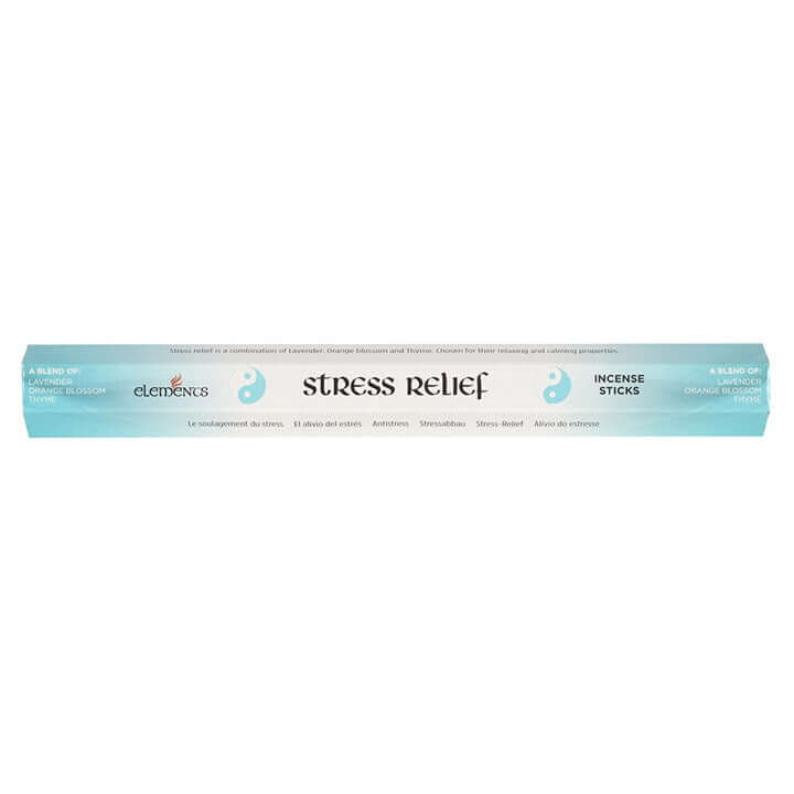 Set of 6 Packets of Elements Stress Relief Incense Sticks N/A