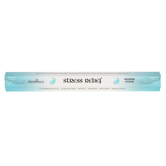 Set of 6 Packets of Elements Stress Relief Incense Sticks N/A