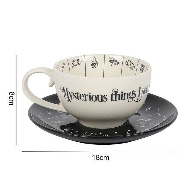 Fortune Telling Ceramic Teacup-Sociodigi