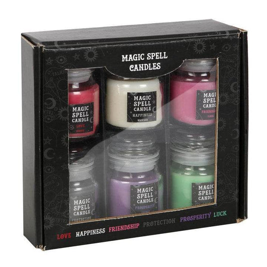 Magic Spell Candle Jar Gift Set-Sociodigi