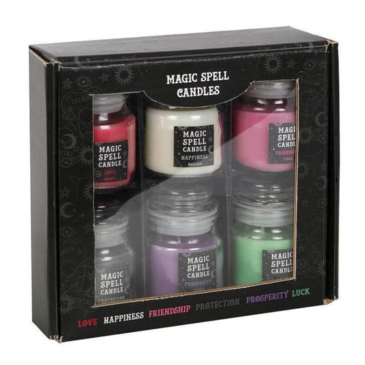 Magic Spell Candle Jar Gift Set-Sociodigi