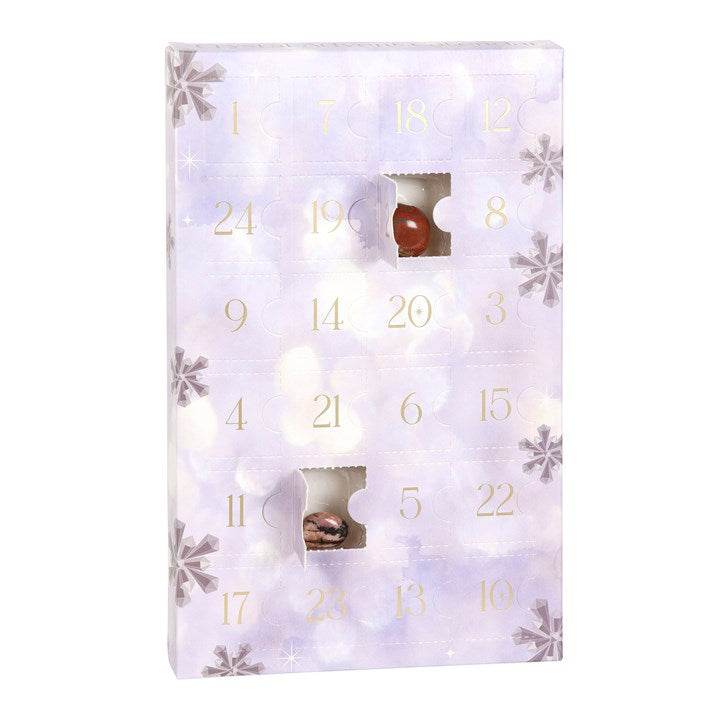 Crystal Advent Calendar – 24 Healing Gemstones for Christmas-Sociodigi