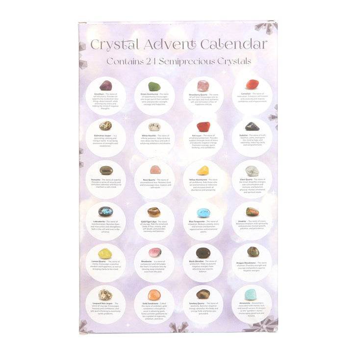 Crystal Advent Calendar – 24 Healing Gemstones for Christmas-Sociodigi
