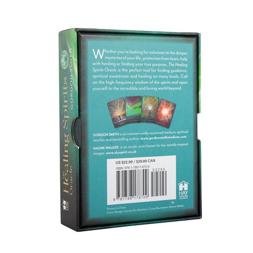 The Healing Spirits Oracle Cards by Gordon Smith | 48-Card Deck with Guidebook-Sociodigi
