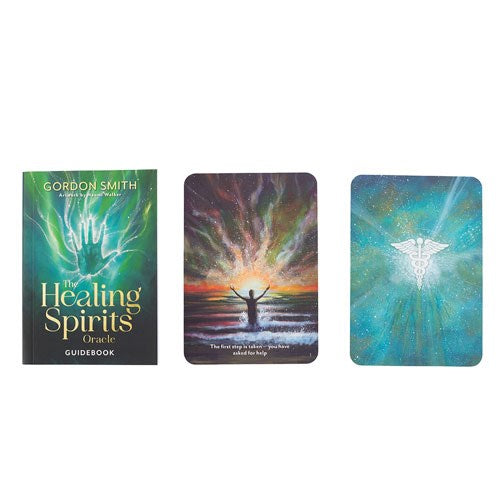 The Healing Spirits Oracle Cards by Gordon Smith | 48-Card Deck with Guidebook-Sociodigi