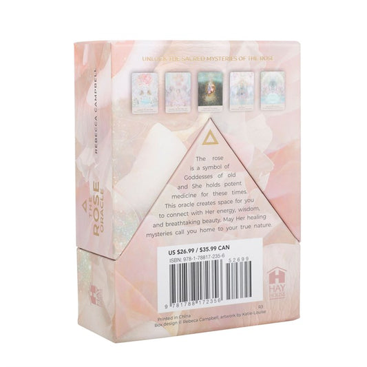 The Rose Oracle Cards by Rebecca Campbell 44-Card Deck with Guidebook-Sociodigi