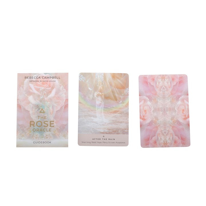 The Rose Oracle Cards by Rebecca Campbell 44-Card Deck with Guidebook-Sociodigi