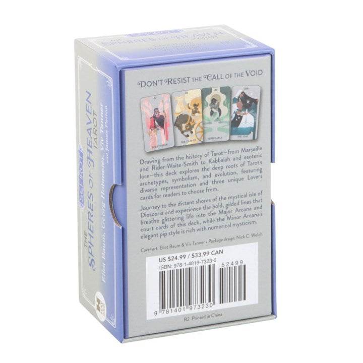 Sefirot – The Spheres of Heaven Tarot Cards (80-Card Deck & Guidebook)-Sociodigi