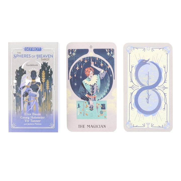 Sefirot – The Spheres of Heaven Tarot Cards (80-Card Deck & Guidebook)-Sociodigi