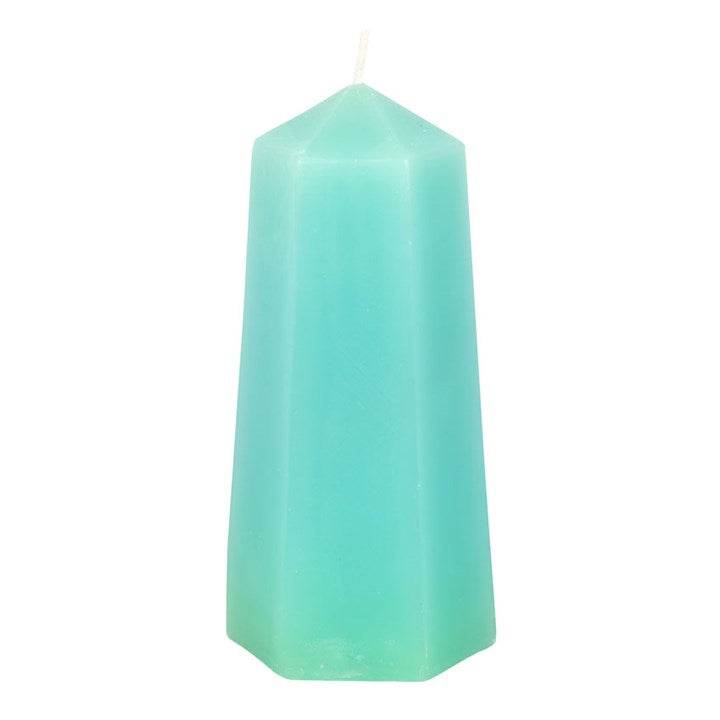 Luck Crystal Candle with Rough Green Aventurine-Sociodigi