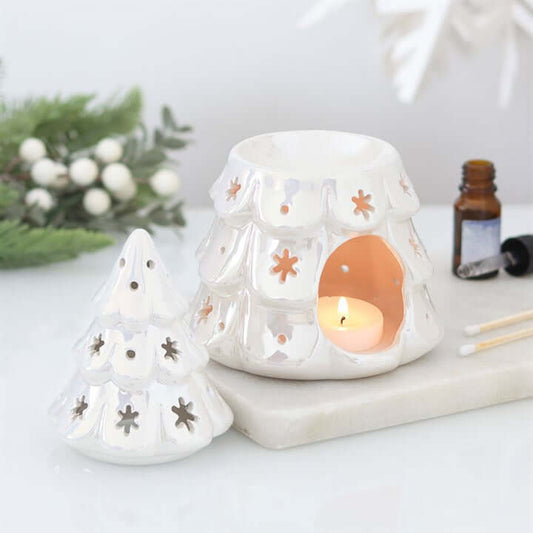Iridescent Fir Tree Oil Burner