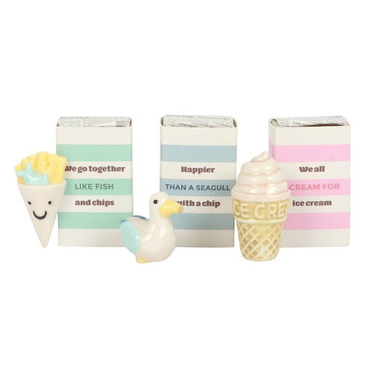 Set of 24 Seagull and Ice Cream Token Gifts in Display N/A
