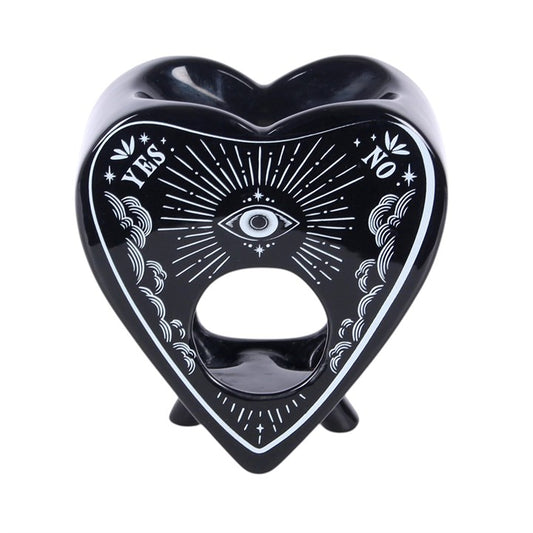 Black Planchette Oil Burner and Wax Warmer