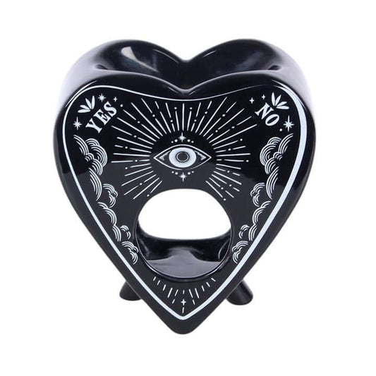 Black Planchette Oil Burner and Wax Warmer