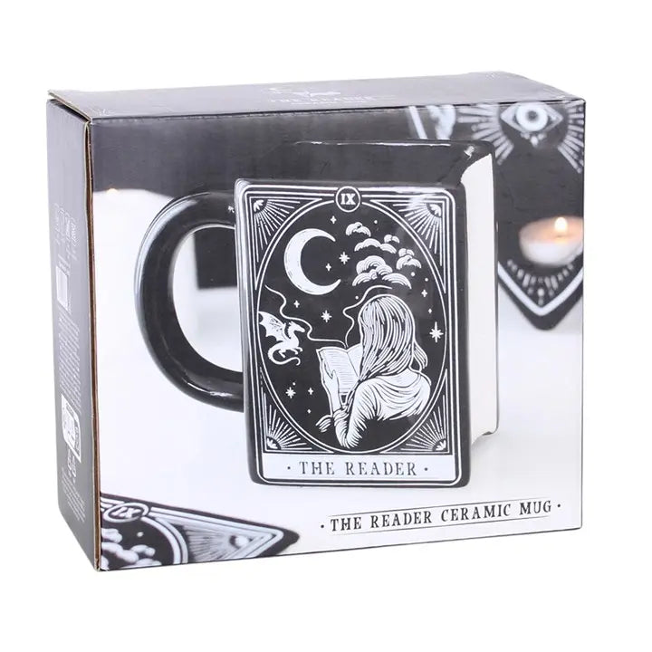 The Reader Book Shaped Mug