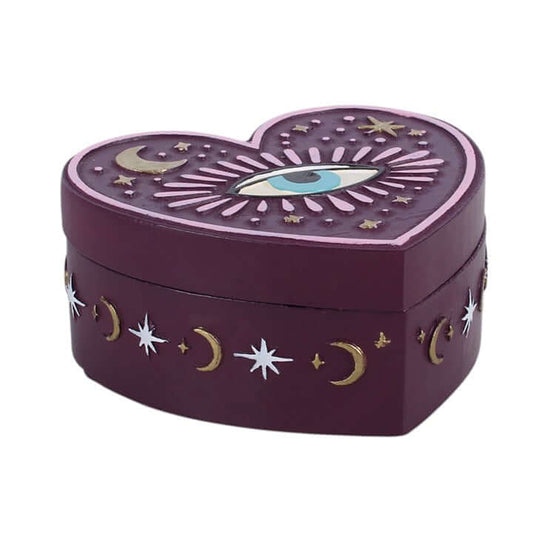 Sacred Sight Heart Trinket Box