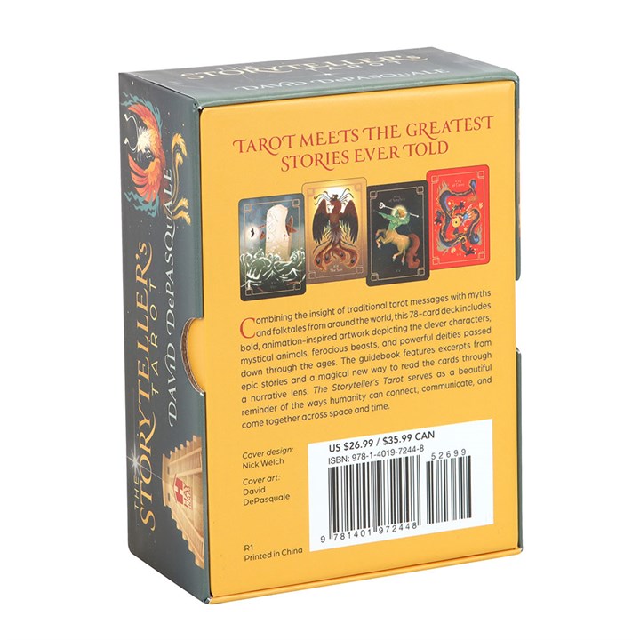 The Storyteller's Tarot Cards by David DePasquale | 78 Card Deck-Sociodigi