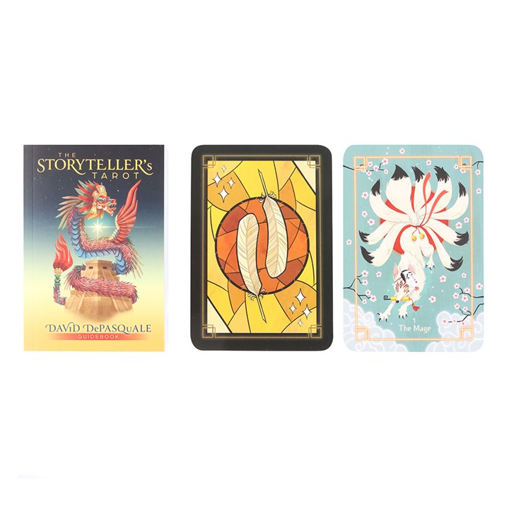 The Storyteller's Tarot Cards by David DePasquale | 78 Card Deck-Sociodigi