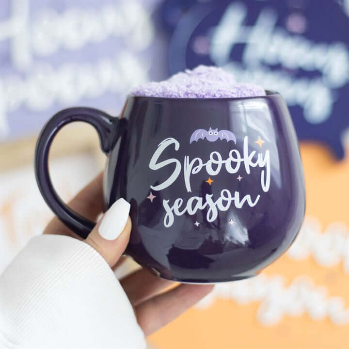 Spooky Season Mug and Socks Set N/A