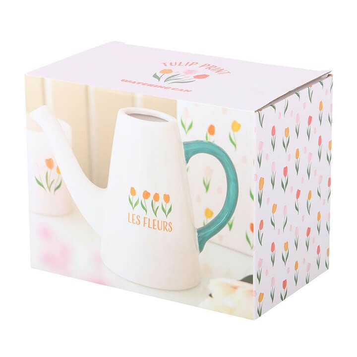 Les Fleurs Tulip Ceramic Watering Can N/A