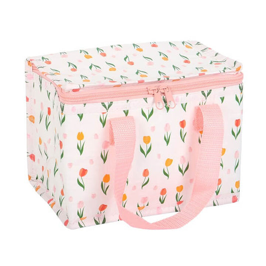 Tulip Print Recycled Plastic Lunch Bag N/A
