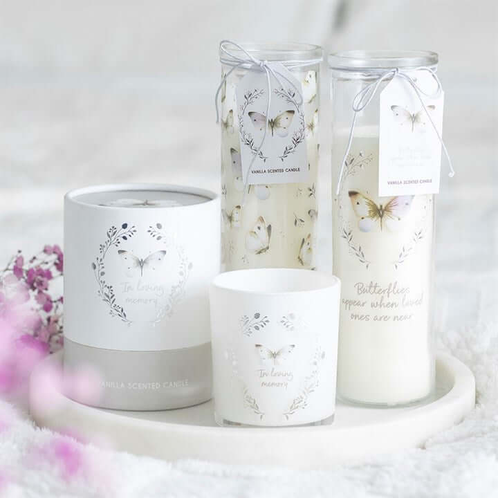 Butterflies Appear Vanilla Tube Candle N/A