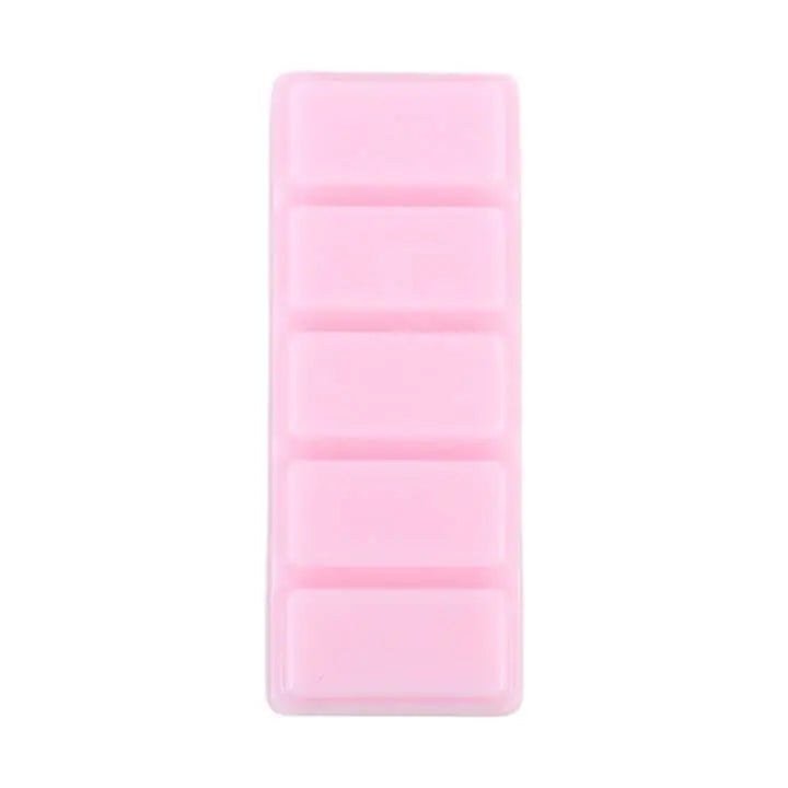Belle 50g Wax Melt Snap Bar in pink, perfect for tealight and electric wax burners, offering luxurious floral scents.