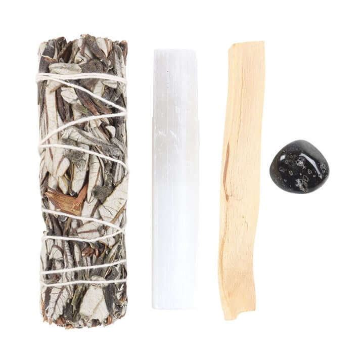 Yerba Santa Crystal Energy Cleansing Kit-Sociodigi
