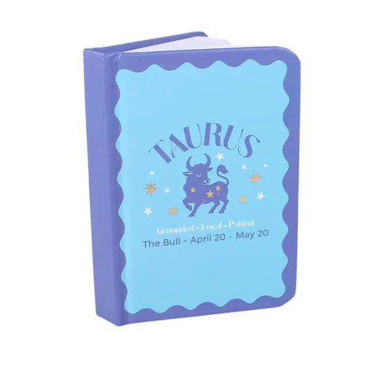 Zodiac Zest Taurus Mini Notebook