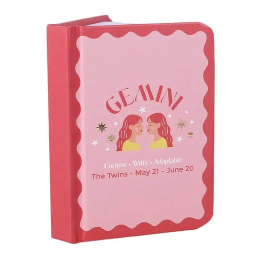 Zodiac Zest Gemini Mini Notebook