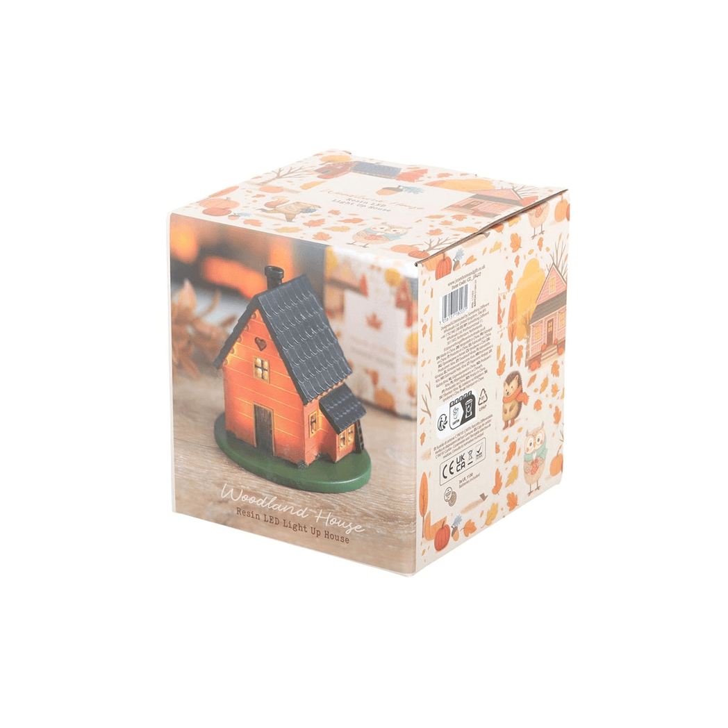 Woodland House LED Light Up Decoration