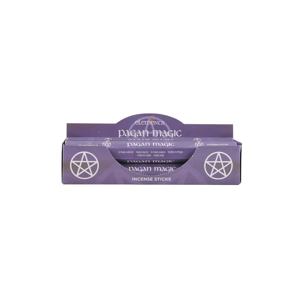 Set of 6 Packets of Elements Pagan Magic Incense Sticks