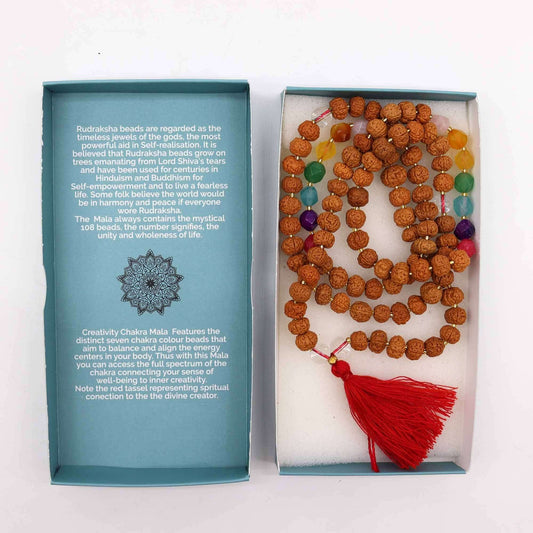 Bali Mala Necklace - Creativity Chakra